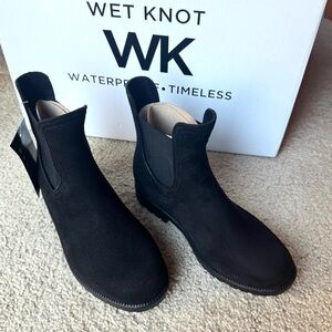 Waterproof Chelsea Ankle Boots Women’s 6